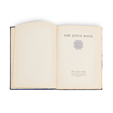 Joyce, James (1882-1941) The Joyce Book, London The Sylvan Press and Humphrey Milford, Oxford University Press, 1933. image 4