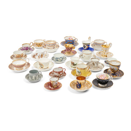 Twenty-four English and Continental Cups and Saucers image 1