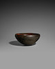 Thumbnail of A BURNISHED BLACK POTTERY ALMS BOWL, PATRA Tang dynasty image 3