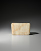 Thumbnail of A RARE STRIATED WHITE MARBLE PILLOW Tang dynasty image 2
