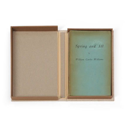 Williams, William Carlos (1883-1963) Spring and All, first edition, Paris Contact Publishing Co., 1923. image 4