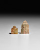 Thumbnail of TWO ARCHAIC JADE SEALS Warring States period-Han dynasty (2) image 1