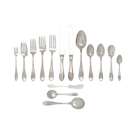 AN AMERICAN STERLING SILVER FLATWARE SERVICE by International Silver Co., Meriden, CT, 20th century image 1