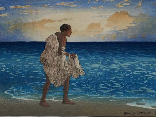 Charles William Bartlett (1860-1940); Hawaiian Fisherman;