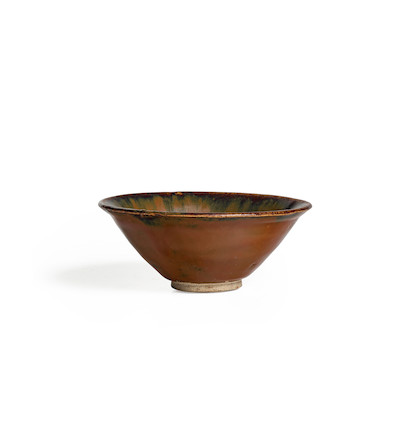 A SMALL NORTHERN BLACK- AND BROWN-GLAZED TEA BOWL Song dynasty image 2