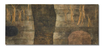 Thumbnail of Betty Ecke (Tseng Yu-Ho) (1925-2017) The Participate Flow 26 x 60 in. (66.0 x 152.4 cm)  (Executed in 1962.) image 4