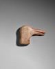 Thumbnail of A NEOLITHIC JADE BIRD-HEAD FORM FINIAL Hongshan culture, circa 3500-2500 B.C. image 1