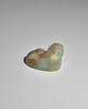 Thumbnail of A FRAGMENTARY ARCHAIC WHITE JADE RECUMBENT TIGER Han dynasty image 3