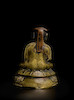 Thumbnail of A COPPER AND SILVER INLAID BRASS FIGURE OF CHOKYI PALSANG TIBET, 15TH/16TH CENTURY image 3