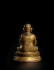 Thumbnail of A GILT COPPER ALLOY FIGURE OF A LAMA TIBET, CIRCA 15TH CENTURY image 3