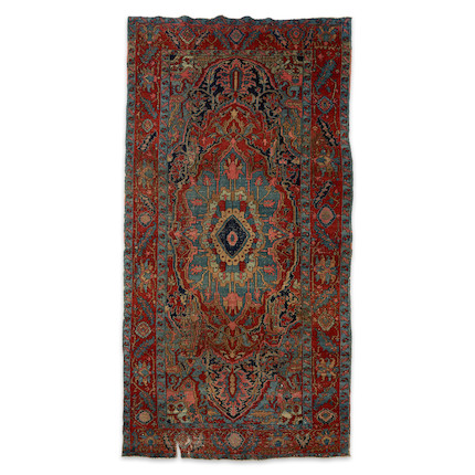 Heriz Serapi Carpet Iran 6 ft. 7 in. x 13 ft. image 1