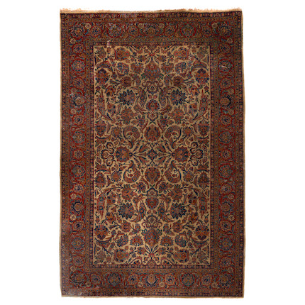 Kashan Carpet Iran 6 ft. x 9 ft. 4 in. image 1