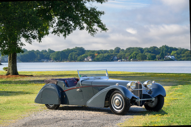 1937 Bugatti Type 57S Sports Tourer  Chassis no. 57541 Engine no. 29SBody no. 3595 image 36