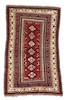 Thumbnail of Bordjalou Kazak Rug Caucasus 4 ft. 8 in. x 7 ft. 4 in. image 1
