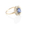 Thumbnail of A GOLD, SAPPHIRE AND DIAMOND RING image 3