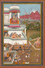 Thumbnail of SIX ILLUSTRATIONS FROM A BARAMASA SERIES  BUNDI OR UNIARA, CIRCA 1760-80 image 5