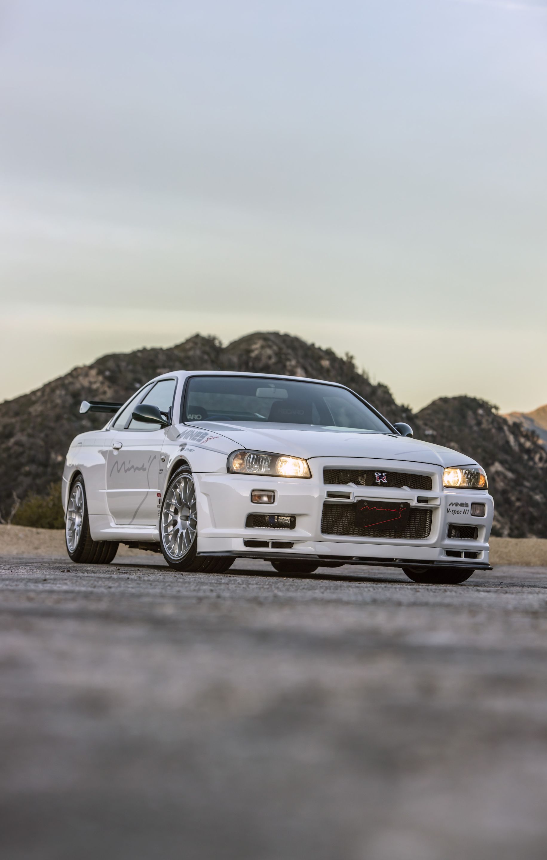 Nissan Skyline Gtr R34 White Background Wallpaper White GTR R34