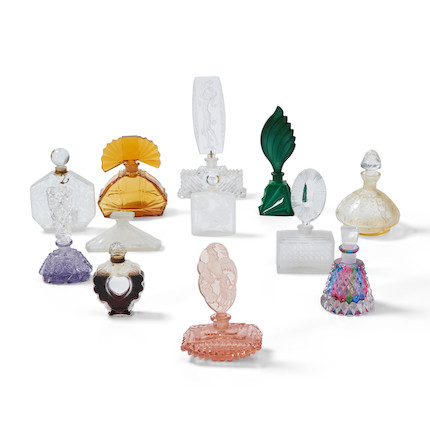Collection of Twelve Perfume Bottles image 1
