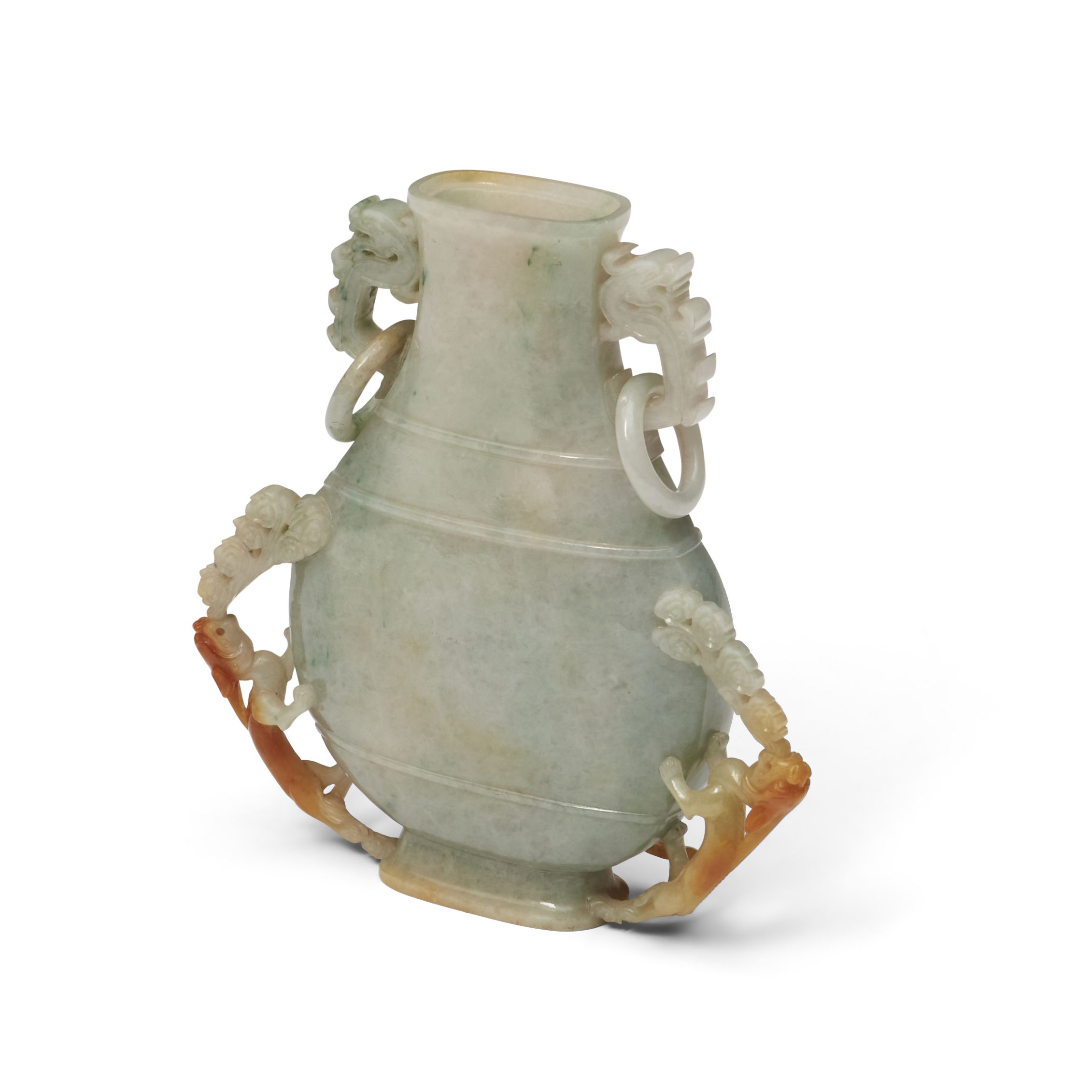 Jadeite Flask Vase