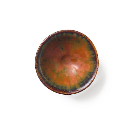 A SMALL NORTHERN BLACK- AND BROWN-GLAZED TEA BOWL Song dynasty image 1