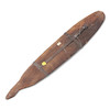 Thumbnail of A New Guinea carved wood gope board lg. 27 1/2, wd. 5 in. image 2
