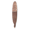 Thumbnail of A New Guinea carved wood gope board lg. 27 1/2, wd. 5 in. image 1