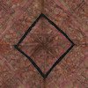 Thumbnail of An Indonesian painted barkcloth headscarf, Fuya cloth size 29 x 29, frame size 35 3/4 x 36 in. image 2