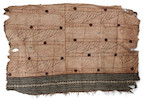 Thumbnail of Large Fijian tapa cloth, masi kesa 68.8 x 94.4 in. image 1