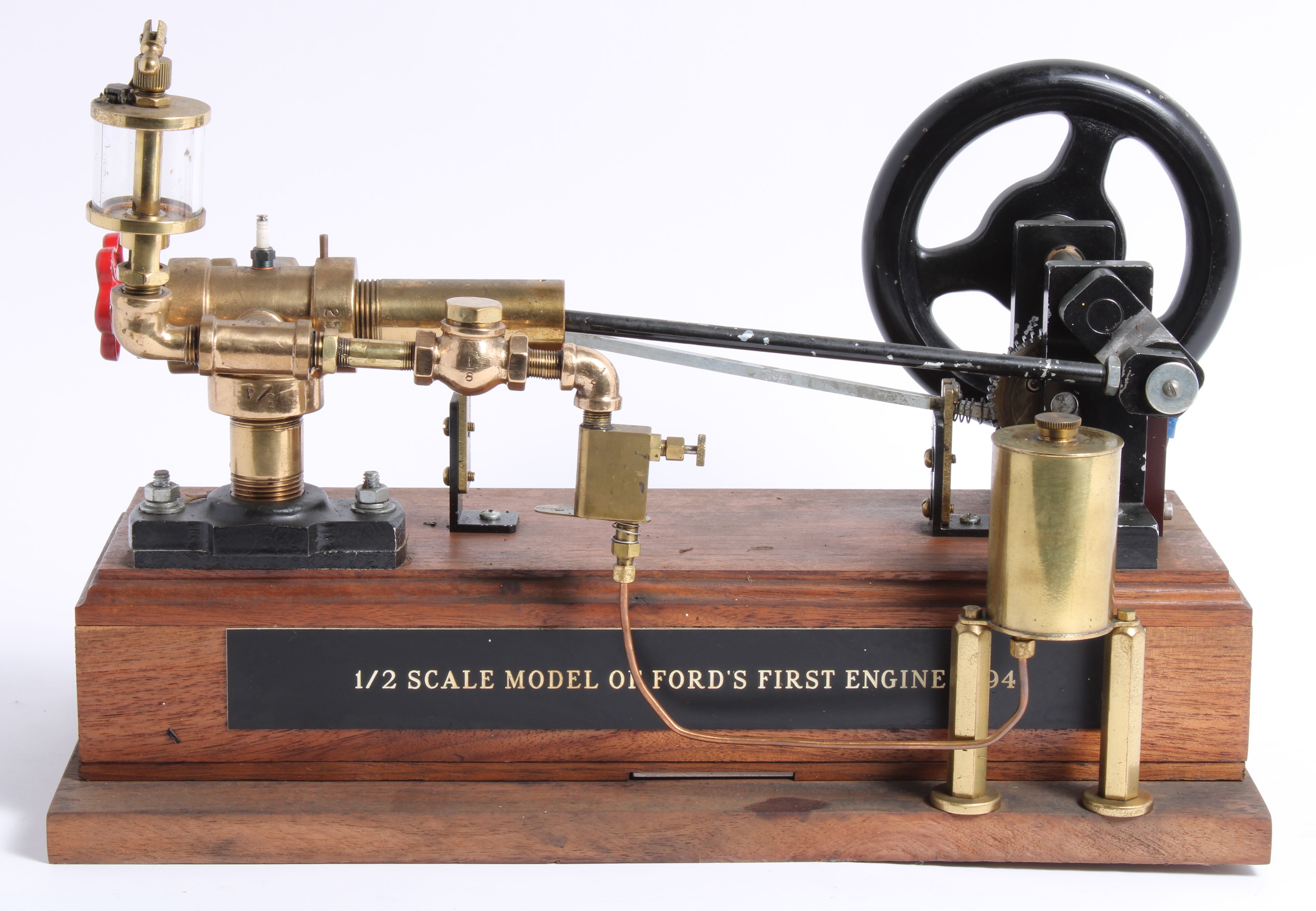 First Engine Model Bonhams Cars : A 1:2 scale working model of Ford's First engine 1894,
