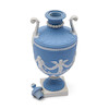 Thumbnail of Wedgwood Solid Light Blue Jasper Vase and Cover, England, late 18th century, image 2