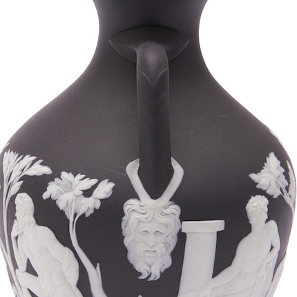 Wedgwood Black Jasper Dip Portland Vase, England, 19th century, image 2