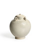 Thumbnail of A WHITE-GLAZED OVIFORM JAR AND COVER  Tang dynasty image 2