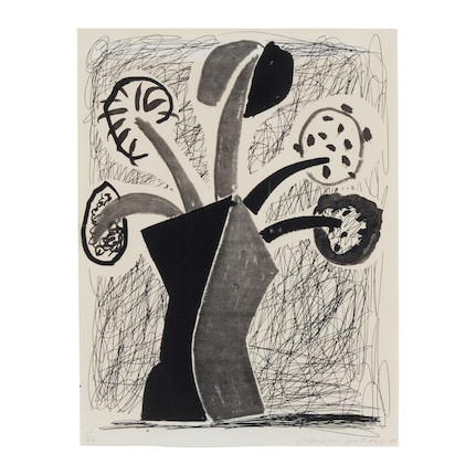 David Hockney (born 1937); Growing, June 1986; image 1