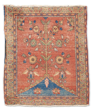 Sarouk Scatter Rug Iran 2 ft. 1 in. x 2 ft. 8 in. image 2