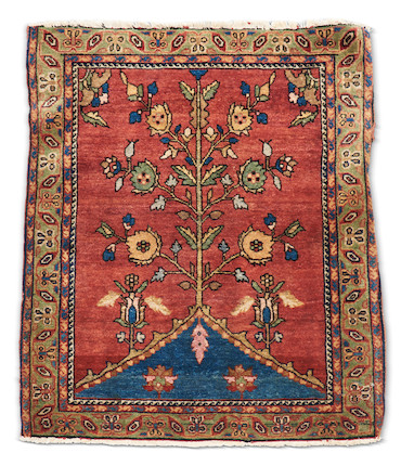 Sarouk Scatter Rug Iran 2 ft. 1 in. x 2 ft. 8 in. image 1