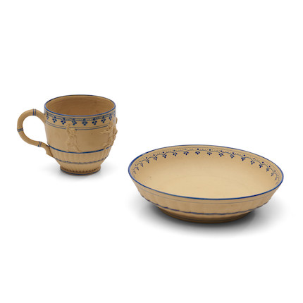 Wedgwood Caneware Cup and Saucer, England, late 18th century, image 2