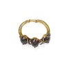 Thumbnail of A GOLD, SILVER-TOPPED GOLD, GARNET AND DIAMOND BRACELET image 2