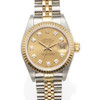 Thumbnail of ROLEX A STAINLESS STEEL, GOLD AND DIAMOND 'DATEJUST' WRISTWATCH image 2