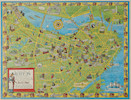 Thumbnail of Framed Scott Map of Boston, Massachusetts late 20th century, image 1