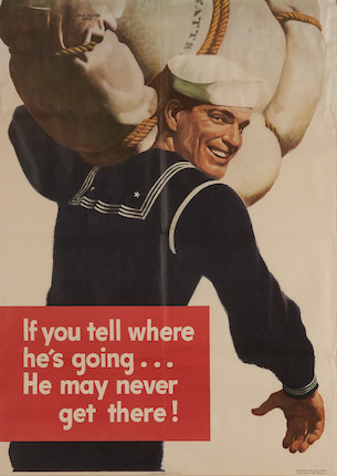 World War II Chromolithograph Poster image 1
