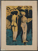 Thumbnail of Armando Morales (Nicaraguan, 1927-2011) Two Figures image size 24 x 16 in. image 1