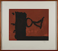 Thumbnail of Robert Motherwell (American, 1915-1991); The Razor's Edge; image 2