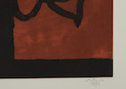 Thumbnail of Robert Motherwell (American, 1915-1991); The Razor's Edge; image 3