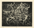 Thumbnail of Otto Dix (1891-1969); Der Krieg (The War) (51 works); image 15