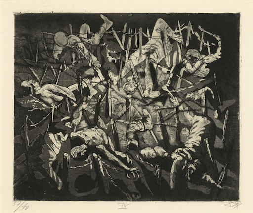 Otto Dix (1891-1969); Der Krieg (The War) (51 works); image 15