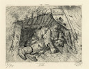 Thumbnail of Otto Dix (1891-1969); Der Krieg (The War) (51 works); image 9