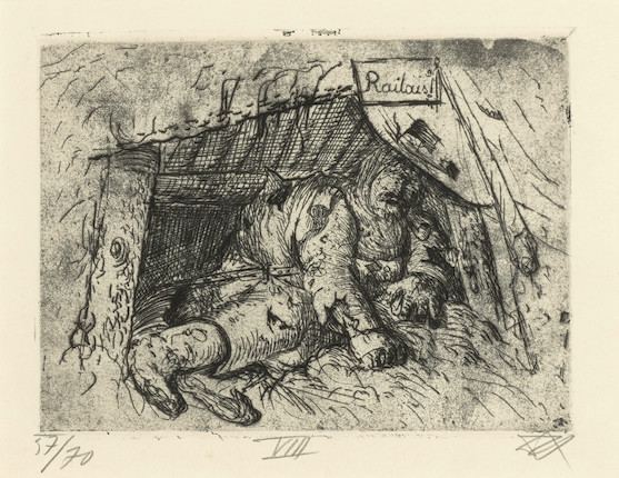 Otto Dix (1891-1969); Der Krieg (The War) (51 works); image 9