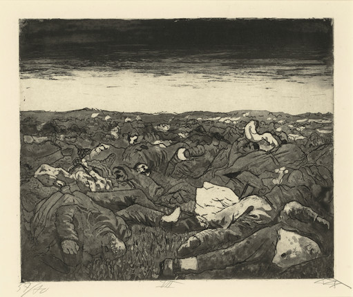 Otto Dix (1891-1969); Der Krieg (The War) (51 works); image 23
