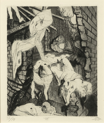 Otto Dix (1891-1969); Der Krieg (The War) (51 works); image 3