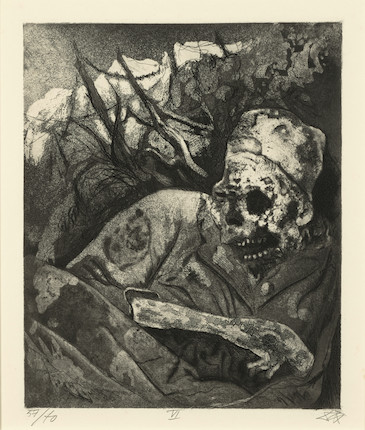 Otto Dix (1891-1969); Der Krieg (The War) (51 works); image 32